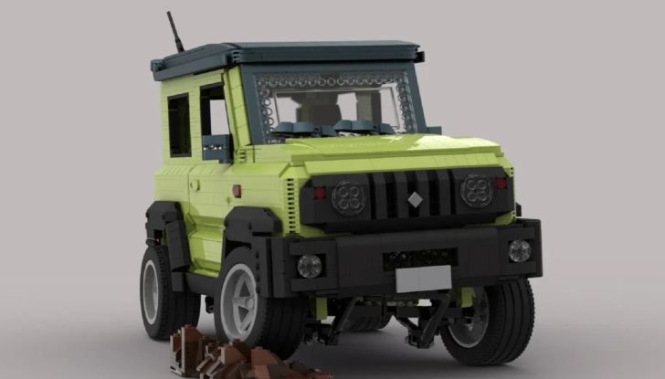 Suzuki Jimny LEGO: in miniatura ma ricca di dettagli - Foto 4 di 13