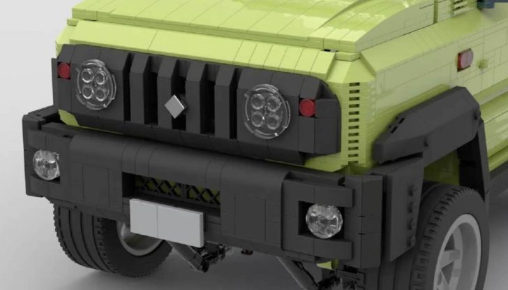 Suzuki Jimny LEGO: in miniatura ma ricca di dettagli - Foto 7 di 13