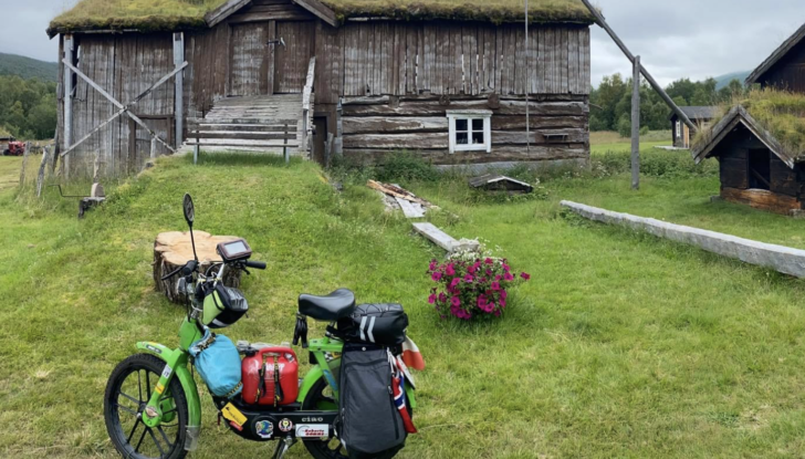 La sfida da record di Mirco e Alice: da Montecchio a Capo Nord in Ciao - Foto 5 di 13