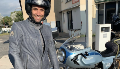 Zarco tra vacanze e lavoro: 950 km su una Ducati del 1981