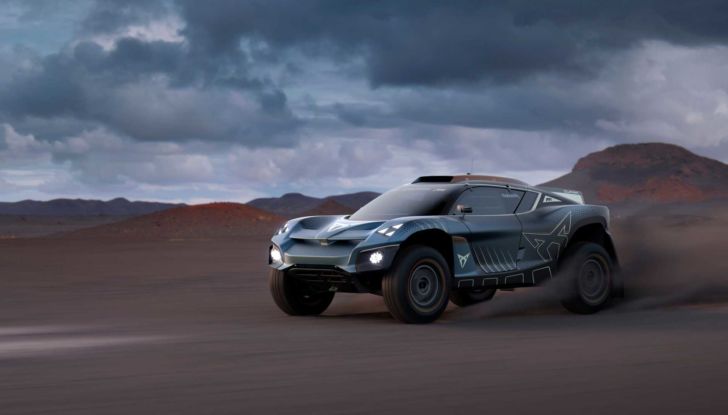 Cupra anticipa la Tavascan con il concept per corse off-road Extreme E - Foto 2 di 9