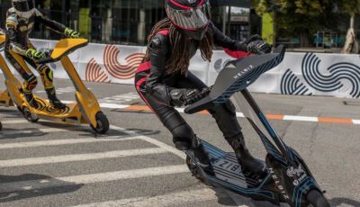 eSkootr Championship: i monopattini elettrici correranno in pista!