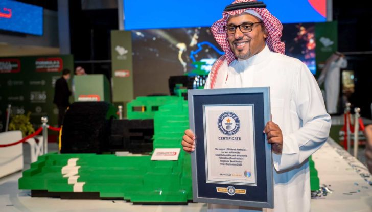 La Formula 1 di Lego più grande al mondo sarà il simbolo del GP di Arabia Saudita - Foto 4 di 7