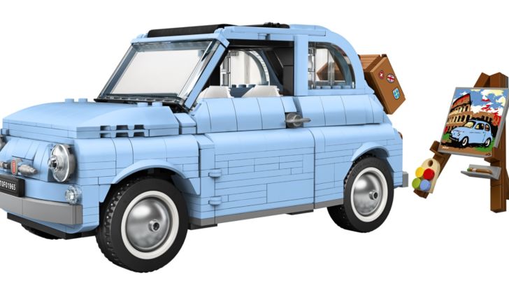 Fiat 500: il modello storico della Lego è disponibile anche in “Baby Blue” - Foto 4 di 9