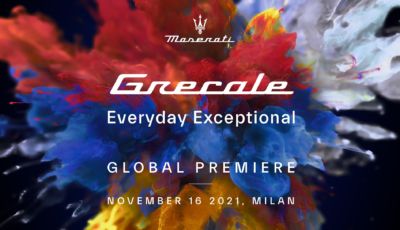Maserati Grecale: il nuovo SUV del Tridente sarà presentato il 16 novembre
