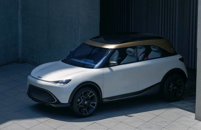 smart Concept #1, il nuovo crossover compatto elettrico - Foto 1 di 7
