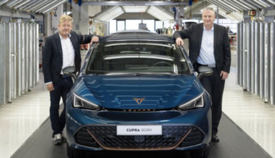 Cupra: al via la produzione di Born, il primo modello 100% elettrico