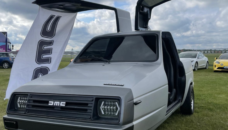Ritorno al Futuro discutibile con la DeLorean a tre ruote - Foto 7 di 7