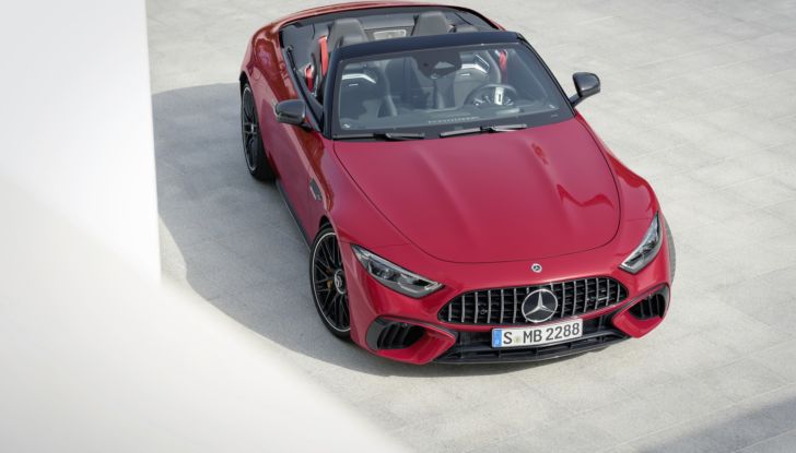 Mercedes-AMG SL 2022: la spider sportiva ritorna con un V8 da 585 cavalli - Foto 11 di 21