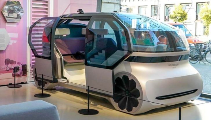La mobilità elettrica del futuro secondo Volkswagen si chiama OnePod - Foto 1 di 9