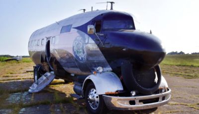 Quando l’aeronautica incontra il mondo auto: ecco il camper che “mette le ali”!