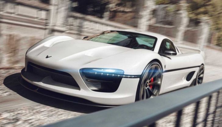 Project Fenix: ecco come sarebbe la Ferrari F50 di oggi - Foto 12 di 14