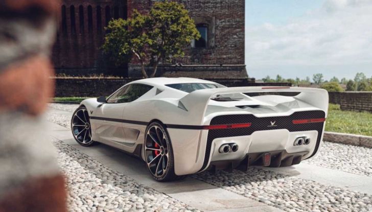 Project Fenix: ecco come sarebbe la Ferrari F50 di oggi - Foto 13 di 14