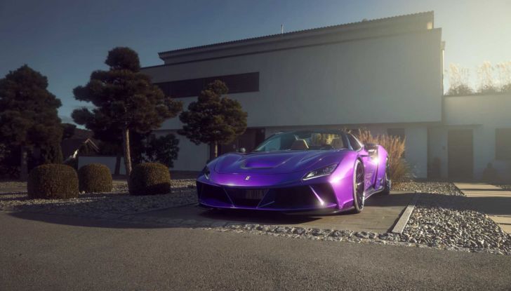Un’altra esclusiva Novitec! Ecco la Ferrari F8 Spider con kit N-Largo - Foto 3 di 12
