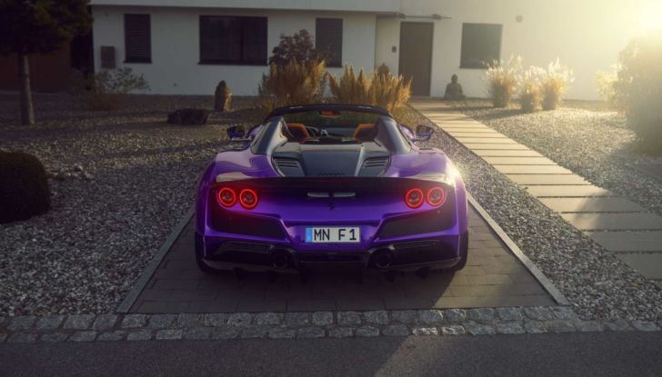 Un’altra esclusiva Novitec! Ecco la Ferrari F8 Spider con kit N-Largo - Foto 7 di 12