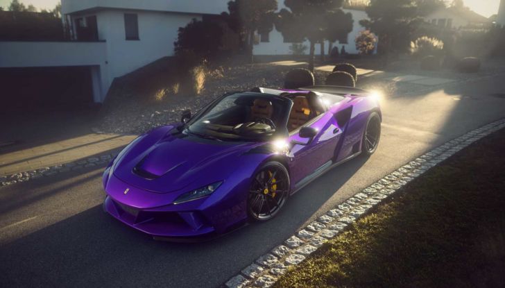 Un’altra esclusiva Novitec! Ecco la Ferrari F8 Spider con kit N-Largo - Foto 1 di 12