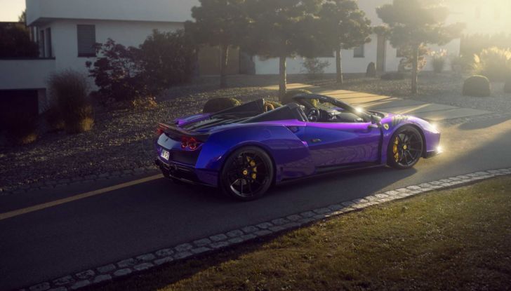 Un’altra esclusiva Novitec! Ecco la Ferrari F8 Spider con kit N-Largo - Foto 9 di 12