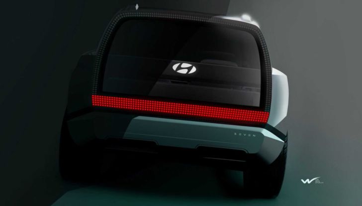 Hyundai SEVEN: il concept di Los Angeles anticipa la futura Ioniq 7 - Foto 3 di 6