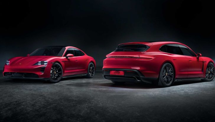 Porsche allarga la famiglia Taycan con la GTS da 598 cavalli e la Sport Turismo - Foto 1 di 8