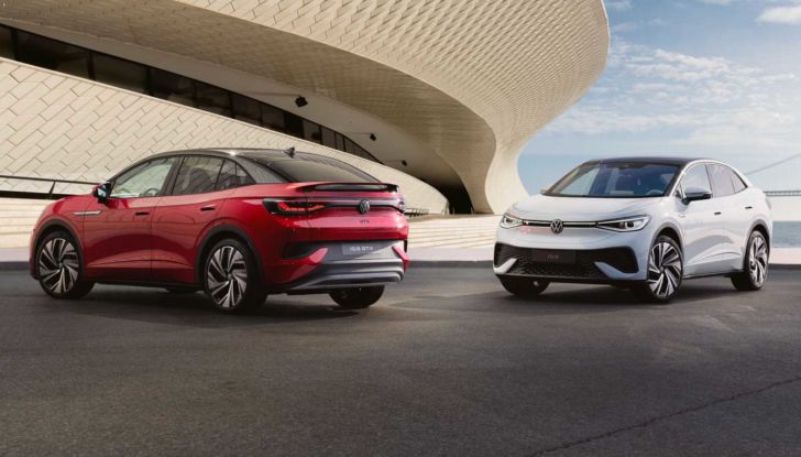 Volkswagen ID.5: svelato il primo SUV Coupé elettrico (anche GTX) da 299 CV - Foto 1 di 17
