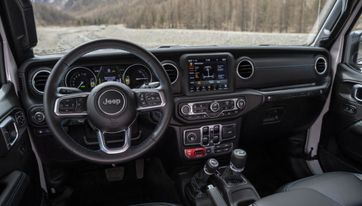 Jeep Wrangler 4xe, le novità della versione 2022 - Foto 2 di 6