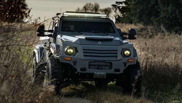 Terradyne Gurkha: il mezzo corazzato con V8 6.7 litri va all’asta - Foto 2 di 6