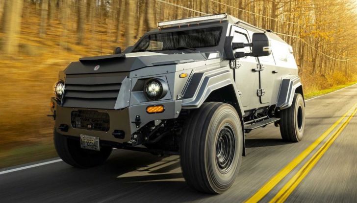 Terradyne Gurkha: il mezzo corazzato con V8 6.7 litri va all’asta - Foto 5 di 6