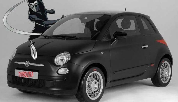 Fiat 500 Diabolika: il cinquino del Re del Terrore in mostra a Torino - Foto 2 di 10