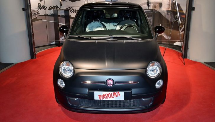 Fiat 500 Diabolika: il cinquino del Re del Terrore in mostra a Torino - Foto 4 di 10