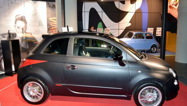 Fiat 500 Diabolika: il cinquino del Re del Terrore in mostra a Torino - Foto 5 di 10