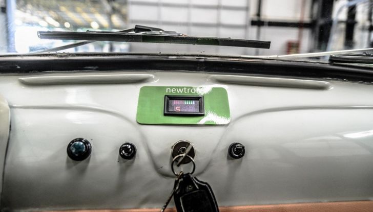 Fiat 500: il retrofit elettrico sul “cinquino” d’epoca - Foto 11 di 12