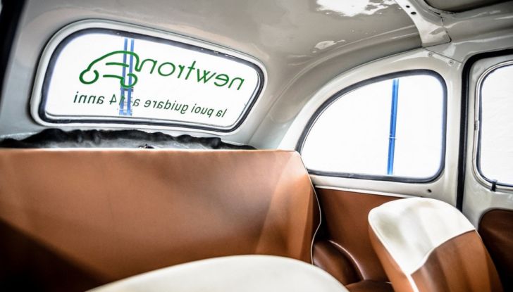 Fiat 500: il retrofit elettrico sul “cinquino” d’epoca - Foto 12 di 12