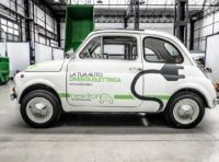 Fiat 500: il retrofit elettrico sul “cinquino” d’epoca