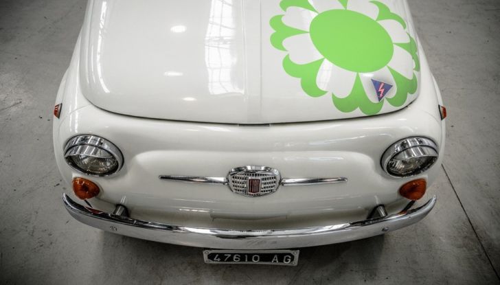 Fiat 500: il retrofit elettrico sul “cinquino” d’epoca - Foto 5 di 12