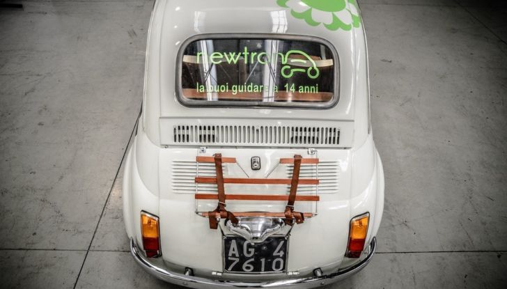 Fiat 500: il retrofit elettrico sul “cinquino” d’epoca - Foto 7 di 12
