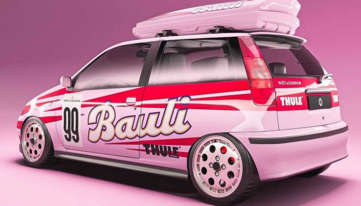 Fiat Punto GT: Garage Italia la immagina in versione “pandoro” della Bauli - Foto 3 di 3