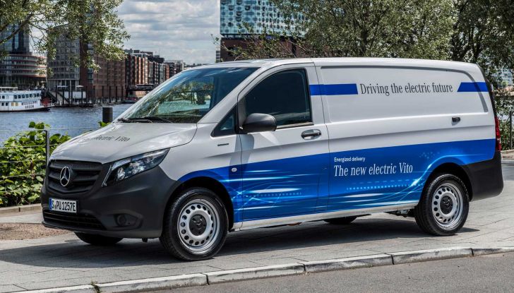 Mercedes-Benz eVito 2022: più autonomia e tempi di ricarica più veloci - Foto 3 di 7