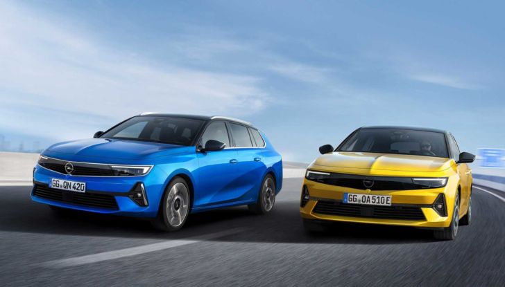 Nuova Opel Astra Sports Tourer 2022: il fulmine tedesco diventa station-wagon - Foto 11 di 11