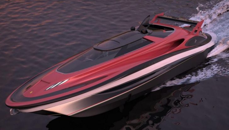 Lazzarini Design firma lo yacht con una Ferrari incorporata - Foto 7 di 12