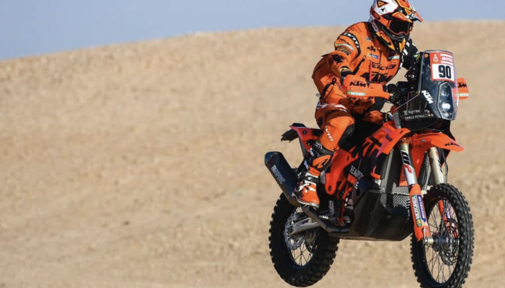 Dakar 2022: Petrucci da record, è il primo pilota di MotoGP a vincere una tappa nel deserto - Foto 9 di 10