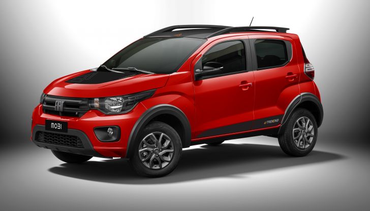 Fiat Mobi 2022: la city-car brasiliana dallo stile off-road si aggiorna - Foto 3 di 14