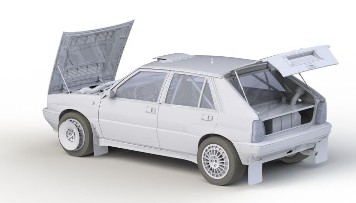 Lancia Delta: disponibile il modellino Italeri della mitica HF Integrale! - Foto 7 di 9