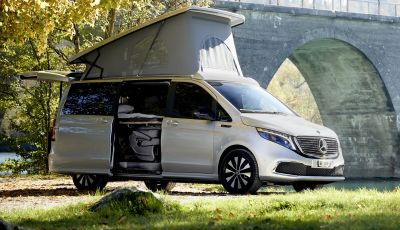 Mercedes EQV: grazie a Sortimo anche il camper diventa elettrico!