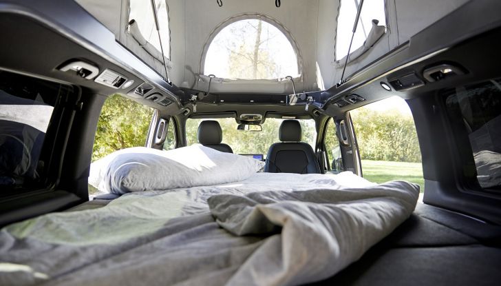 Mercedes EQV: grazie a Sortimo anche il camper diventa elettrico! - Foto 6 di 6
