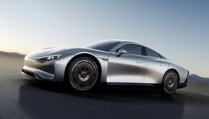 Mercedes Vision EQXX: il Concept elettrico vanta un’autonomia da 1.000 km - Foto 1 di 10