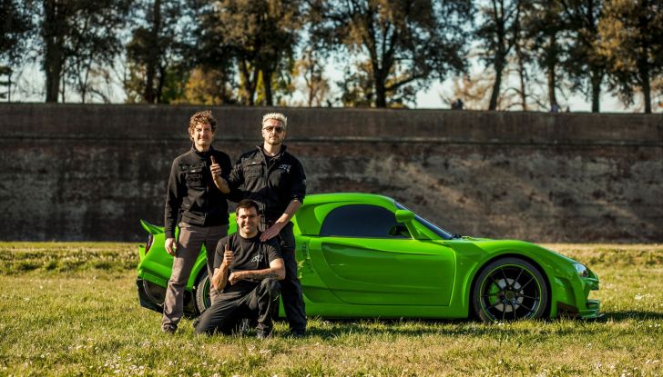 Sly Garage Anomalya: la supercar toscana debutta al Festival di Sanremo - Foto 6 di 13