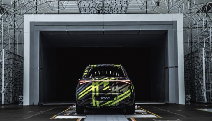 Si chiama #1 il primo SUV 100% elettrico di Smart - Foto 1 di 11