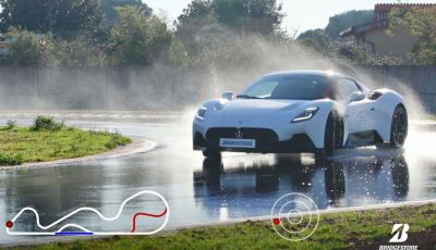 Bridgestone apre una nuova pista a Roma per le prove sul bagnato