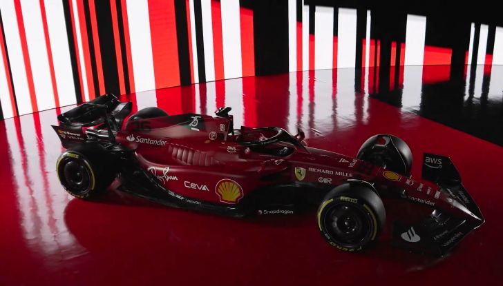 F1 2022 Ferrari F1-75 Leclerc Sainz