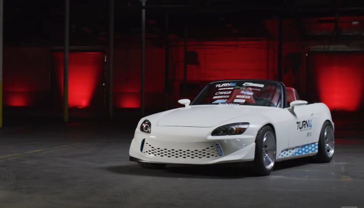Honda S2000 powertrain Tesla